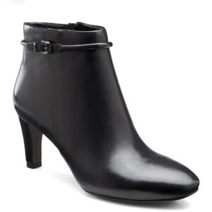 Ecco Black Ankle Boots
